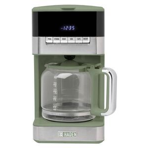 Haden -  12c Quintessential Digital Drip Coffee Maker Cedar and Chrome